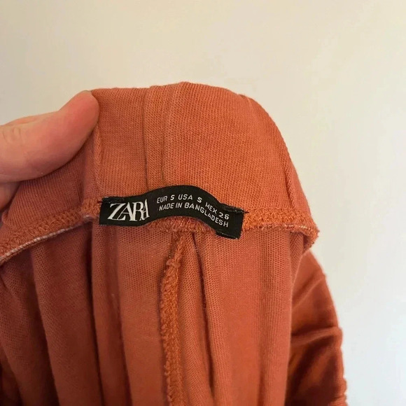 Zara terra cotta capri pants - Picture 6 of 7